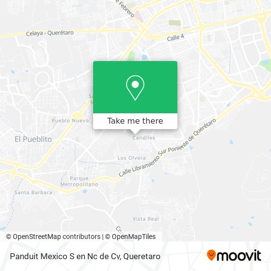 Panduit Mexico S en Nc de Cv map