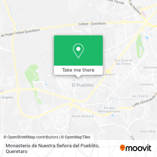 Mapa de Monasterio de Nuestra Señora del Pueblito