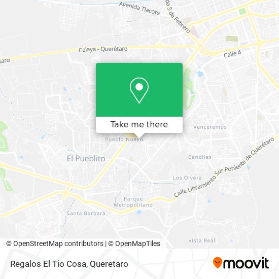 Mapa de Regalos El Tio Cosa