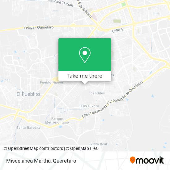 Mapa de Miscelanea Martha