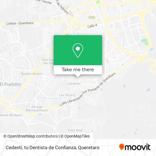 Cedenti, tu Dentista de Confianza map