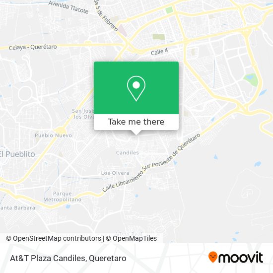At&T Plaza Candiles map