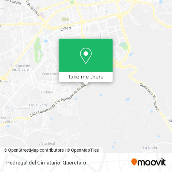 Pedregal del Cimatario map