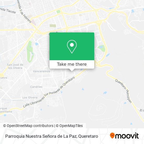 Parroquia Nuestra Señora de La Paz map