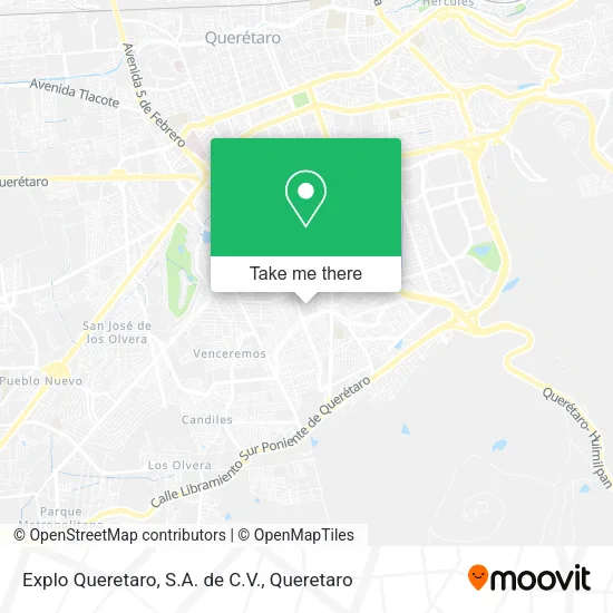 Mapa de Explo Queretaro, S.A. de C.V.