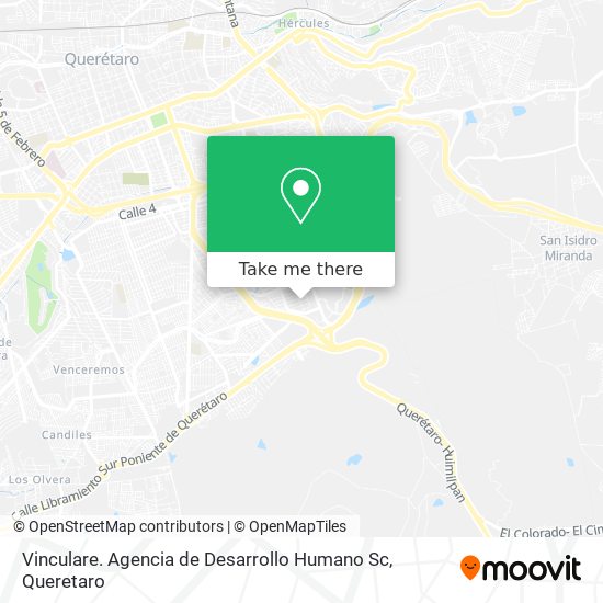 Mapa de Vinculare. Agencia de Desarrollo Humano Sc