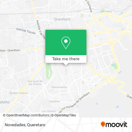 Mapa de Novedades