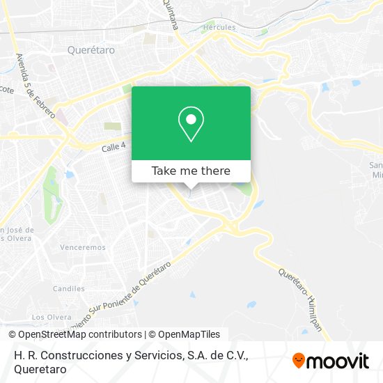 H. R. Construcciones y Servicios, S.A. de C.V. map