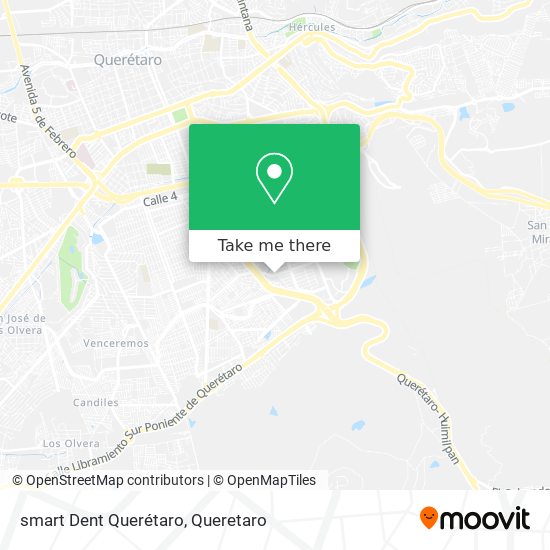 smart Dent Querétaro map