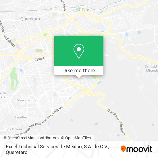Excel Technical Services de México, S.A. de C.V. map