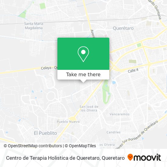 Centro de Terapia Holistica de Queretaro map