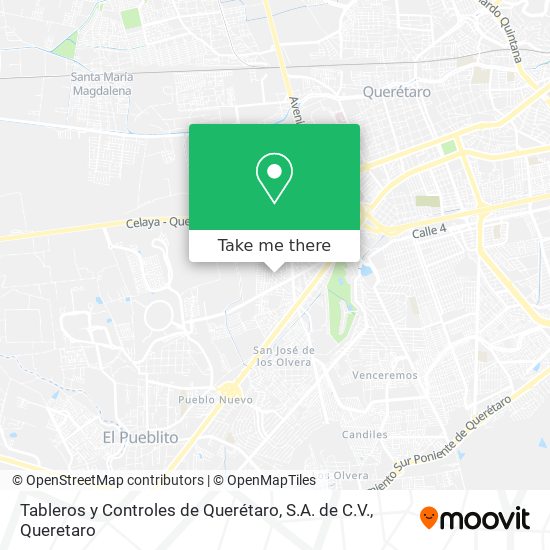 Tableros y Controles de Querétaro, S.A. de C.V. map