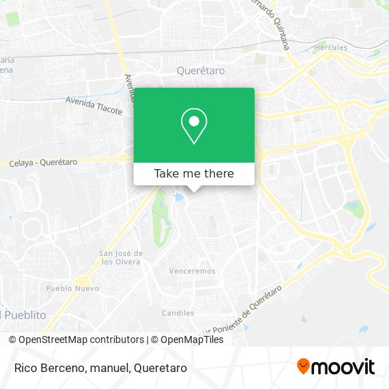 Mapa de Rico Berceno, manuel