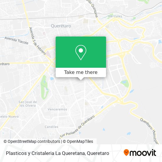 Plasticos y Cristaleria La Queretana map