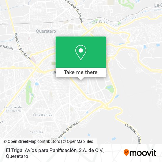 El Trigal Avíos para Panificación, S.A. de C.V. map
