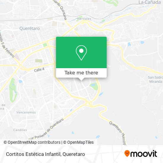 Mapa de Cortitos Estética Infantil