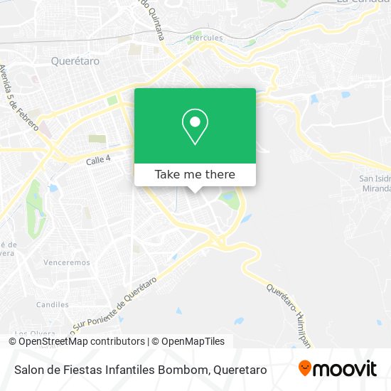 Salon de Fiestas Infantiles Bombom map