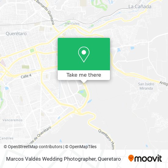 Marcos Valdés Wedding Photographer map