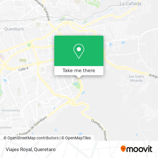 Mapa de Viajes Royal