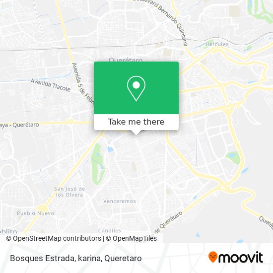 Bosques Estrada, karina map