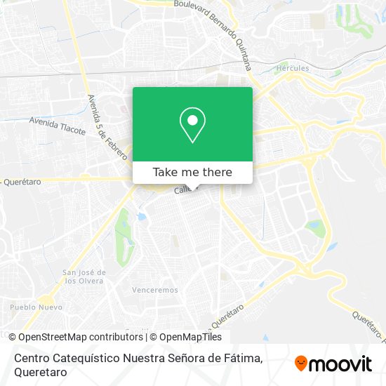Centro Catequístico Nuestra Señora de Fátima map