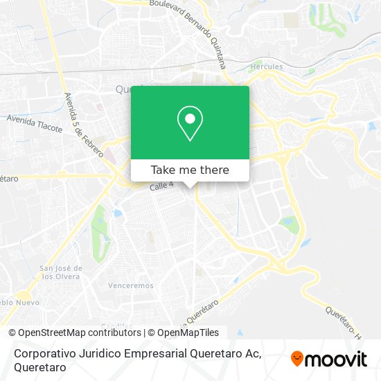 Corporativo Juridico Empresarial Queretaro Ac map