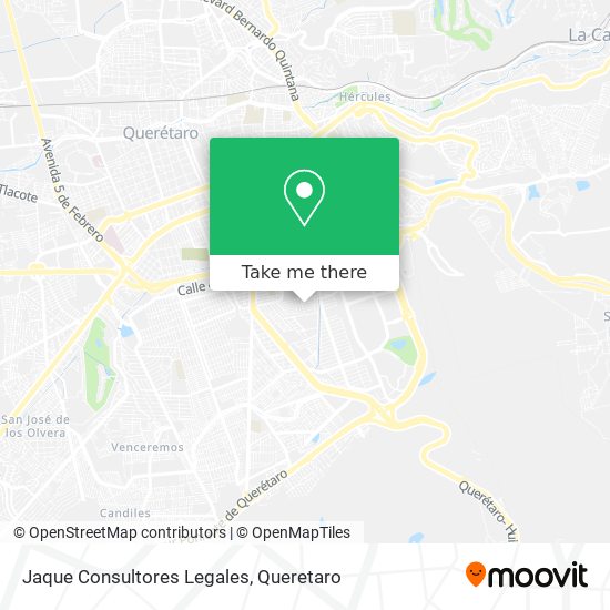 Jaque Consultores Legales map