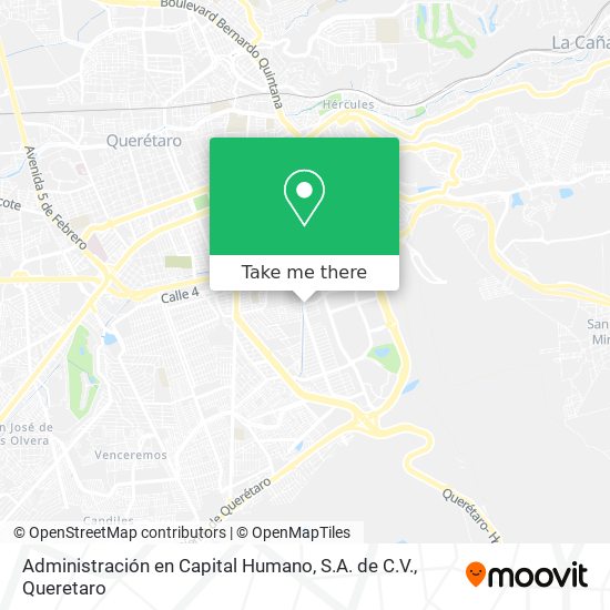 Mapa de Administración en Capital Humano, S.A. de C.V.