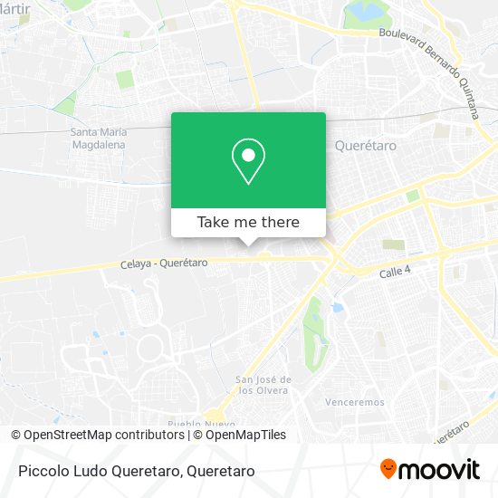 Piccolo Ludo Queretaro map