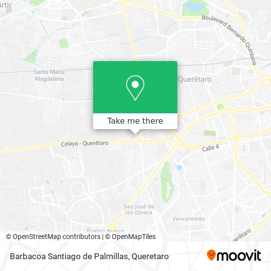 Mapa de Barbacoa Santiago de Palmillas