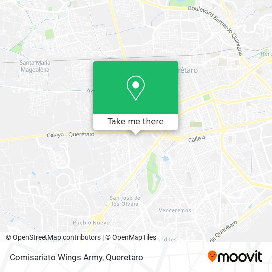 Mapa de Comisariato Wings Army