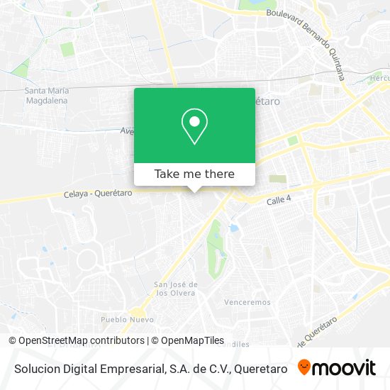 Mapa de Solucion Digital Empresarial, S.A. de C.V.