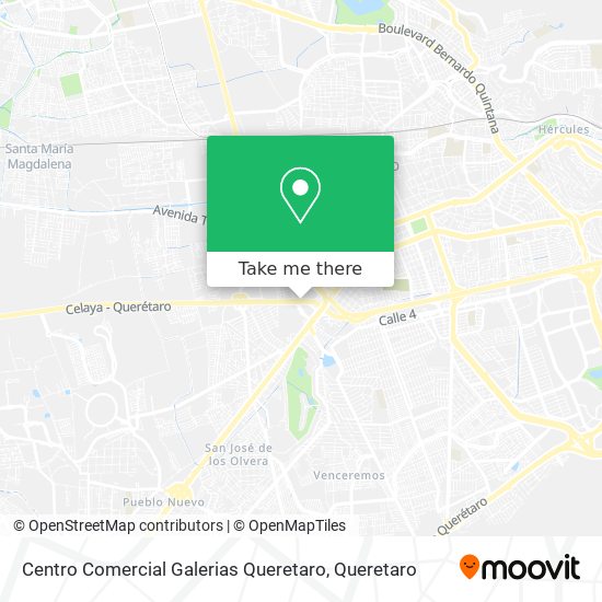 Centro Comercial Galerias Queretaro map