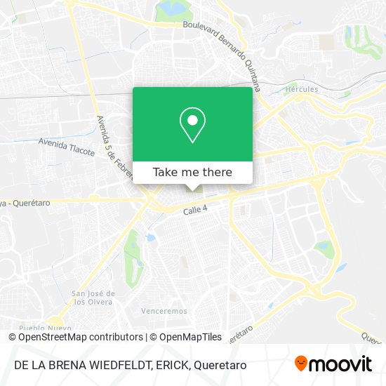 Mapa de DE LA BRENA WIEDFELDT, ERICK