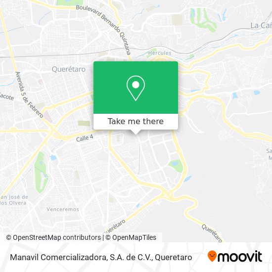 Manavil Comercializadora, S.A. de C.V. map