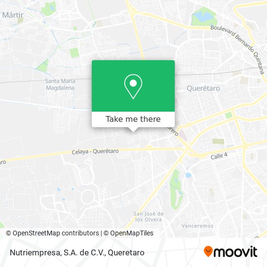 Mapa de Nutriempresa, S.A. de C.V.