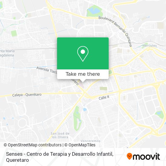 Senses - Centro de Terapia y Desarrollo Infantil map