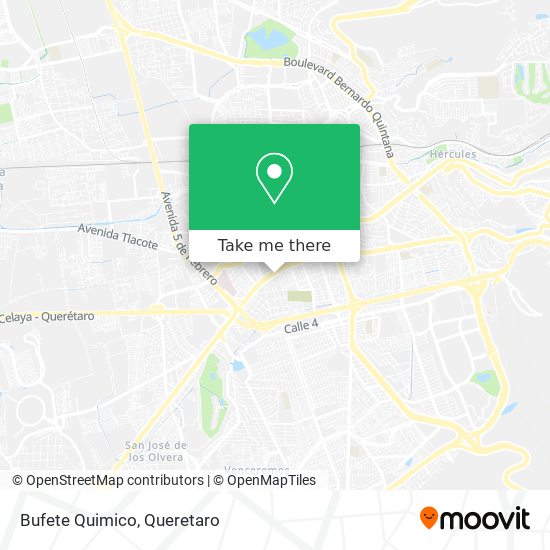 Bufete Quimico map