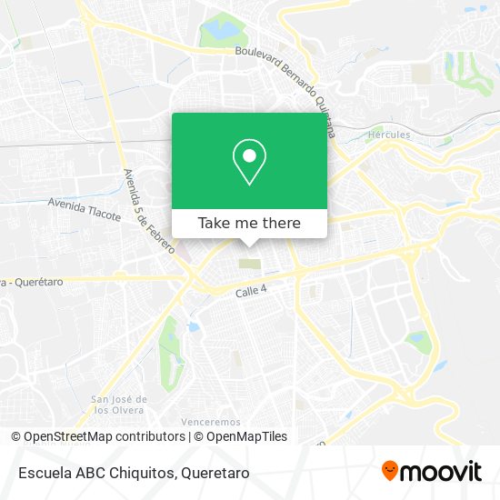 Escuela ABC Chiquitos map