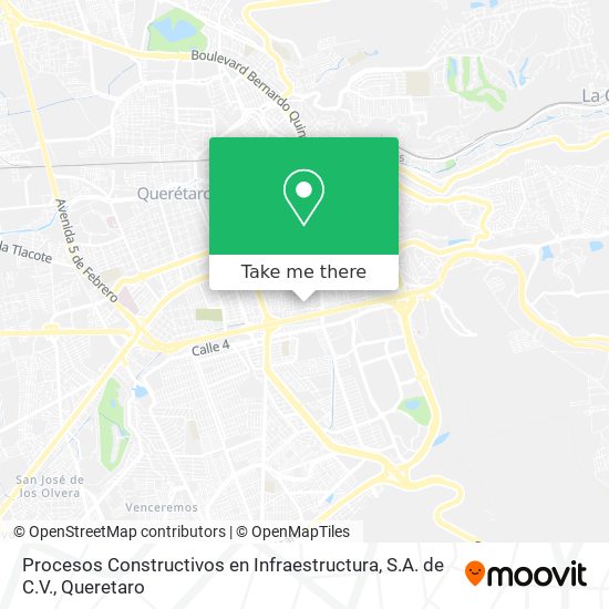 Procesos Constructivos en Infraestructura, S.A. de C.V. map