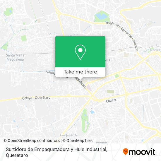 Surtidora de Empaquetadura y Hule Industrial map