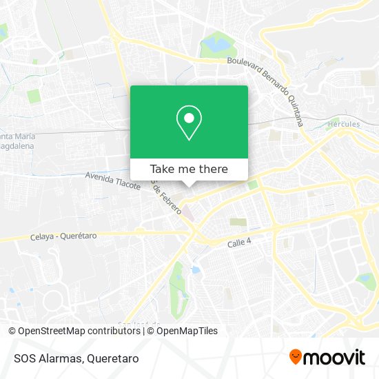 Mapa de SOS Alarmas