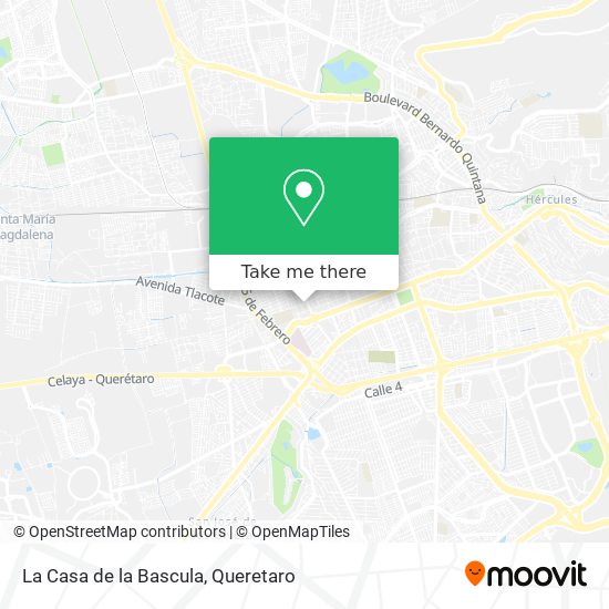 La Casa de la Bascula map