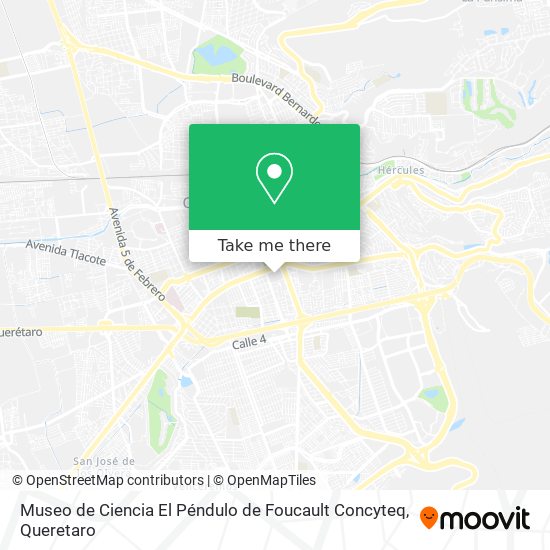 Museo de Ciencia El Péndulo de Foucault Concyteq map