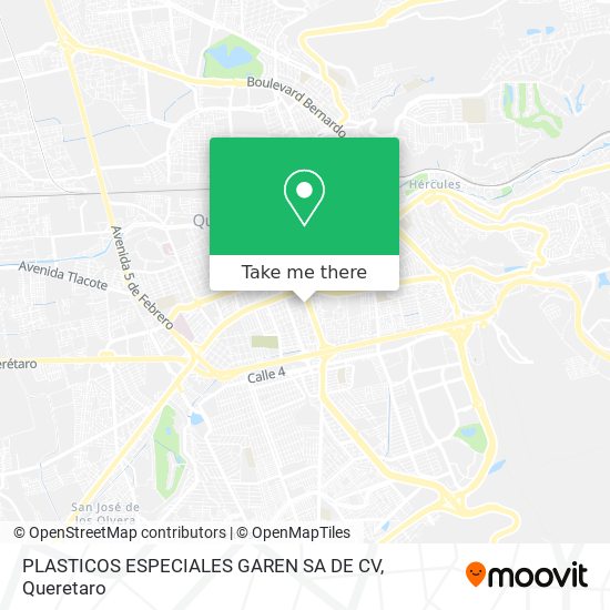 Mapa de PLASTICOS ESPECIALES GAREN SA DE CV