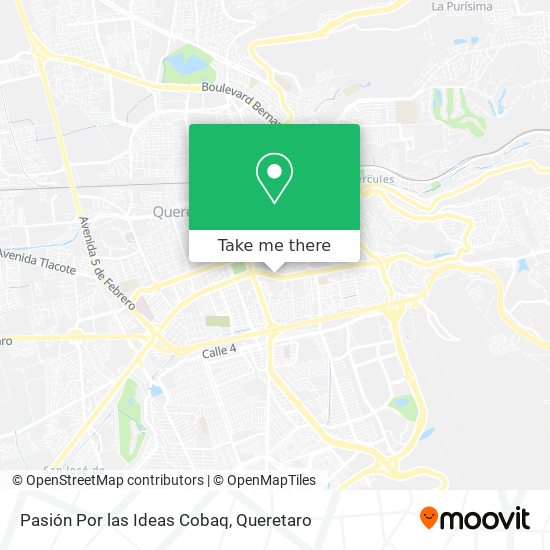 Pasión Por las Ideas Cobaq map