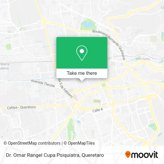 Dr. Omar Rangel Cupa Psiquiatra map