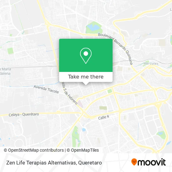 Zen Life Terapias Alternativas map