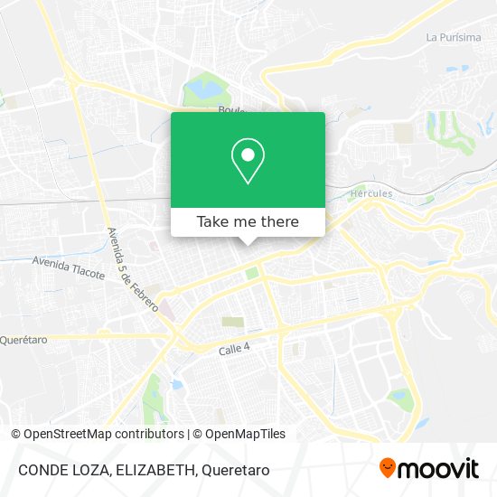 Mapa de CONDE LOZA, ELIZABETH