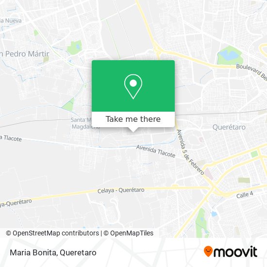 Mapa de Maria Bonita